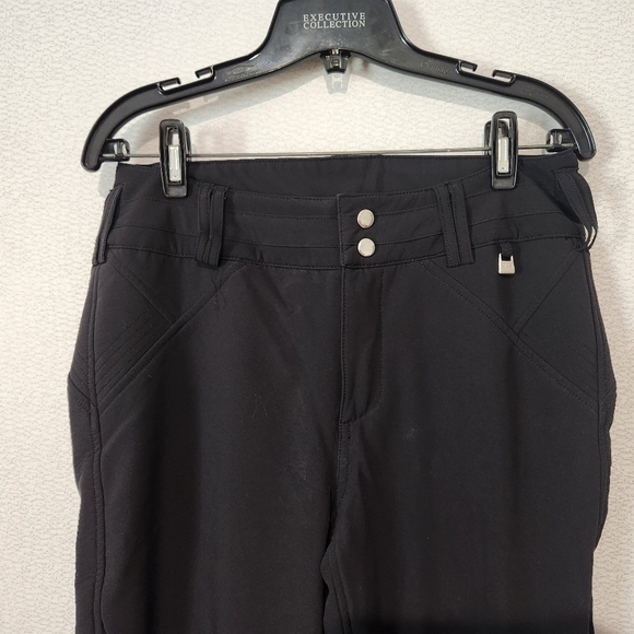 NILS Betty Slim Fit Ski Snowboard Pants Blacl Size 8R - Picture 5 of 12